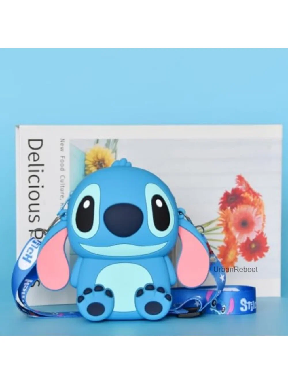 Silicone Crossbody Bag Adjustable Strap Anime Coin Purse Mini Kawaii Gifts